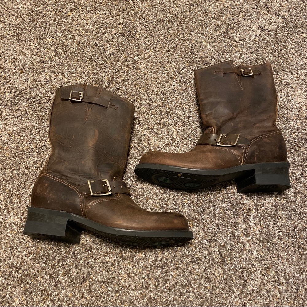 Frye Brown Short Boots